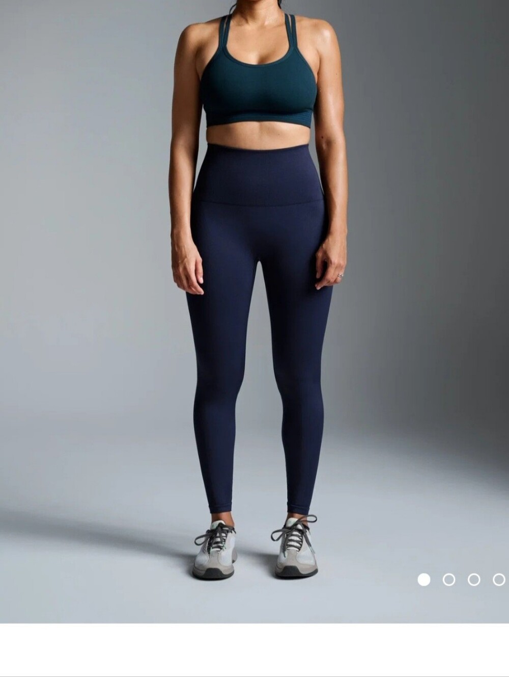 LNDR High-Waist Navy Leggings S-M